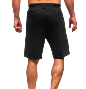 Men's Solid Breathable Quick Dry High Street Style Sweat Shorts Wholesale Customized Logo 100% Cotton - Product Image 2