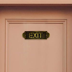 Latest Nautical Name Plate in Brass for Wall Decor Wall Signs Elegant Finished Metal Name Plate in Wholesale - Product Image 3