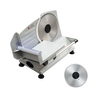 Máquina Cortadora de Carne Eléctrica de 6.7 Pulgadas y 150W, Certificación ETL, Dos Cuchillas SUS420, Grosor Ajustable de 0-0.6 Pulgadas, Picadora y Cortadora de Carne - Product Image 3