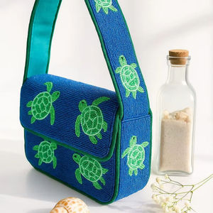 Bolso tote de lujo hecho a mano con cuentas, adornos de espejo y perlas, colección para fiestas y bodas - Product Image 1