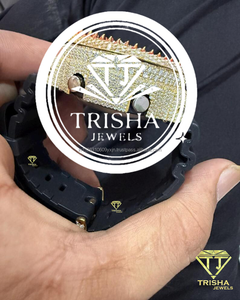 Luxury Animal Wraparound <b>Watch</b> Featuring VVS Moissanite Diamonds And 925 <b>Sterling</b> <b>Silver</b> Designer Bezel - Product Image 5