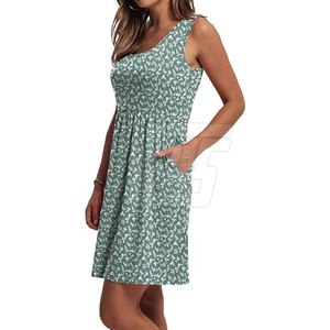 Robe de plage légère et tendance pour femme, motif tropical, coupe ample, tenue de vacances pour la plage - Product Image 3