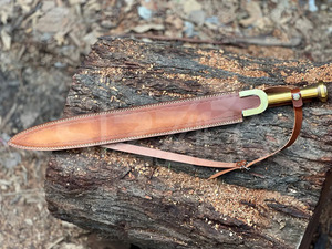Espada Xiphos Griega de Acero al Carbono Forjada a Mano, Hoja Personalizada, Espada Corta Espartana Hoplita, Lista para la Batalla, Hoja de Fantasía - Product Image 3