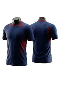 Camiseta de Fútbol Personalizada de Alta Calidad para Equipos Adultos, Servicio OEM, Técnica de Corte Automatizado, 100% Poliéster, Media Manga - Product Image 5