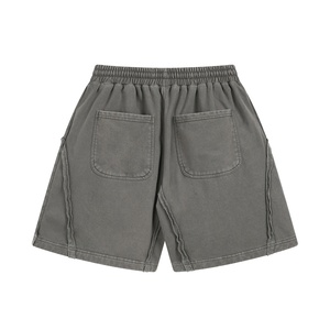 Shorts de jogging décontractés pour hommes avec poches zippées, séchage rapide, vêtements de sport, shorts de course - Product Image 3