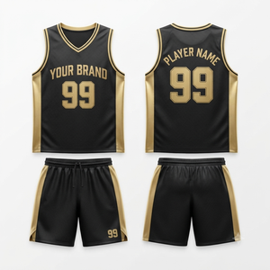 Derniers modèles d'uniformes de basketball OEM, nouveau style, confortables, respirants, logo personnalisé pour adultes, polyester, couleur personnalisée - Product Image 1