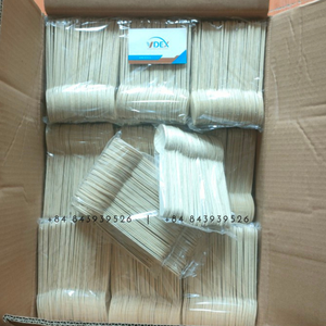 Juego de Cubiertos Desechables de Madera, Kit Desechable de Madera, Tenedor Biodegradable, Vajilla de Madera Ecológica, Juego de Vajilla Compostable de 160 mm - Product Image 5