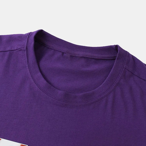 Ropa Casual para Hombre, Logotipo Personalizado, Estilo Urbano Holgado, Hip Hop, Tejido de Punto, Cuello Redondo, Manga Corta, Transpirable, Secado Rápido, Ecológico - Product Image 4