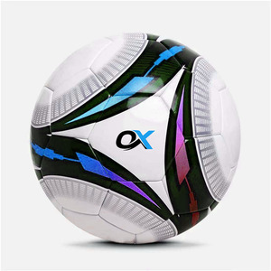 Oxva Industries Best Selling Machine Stitched PVC Football Size 5 Low Price Adjustable Indoor/Outdoor <b>Training</b> <b>Balls</b> - Product Image 4