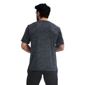 Charcoal Compression Camo T-Shirt camouflage décontracté t-shit personnalisé Camo Print chemises tactiques formation Streetwear - Product Image 4