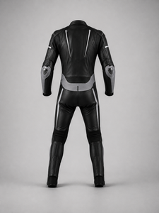 Black <b>Summer</b> Biker Moto Leather <b>Motorcycle</b> Racing Suit <b>Jacket</b> Trousers Set Breathable Waterproof Windproof Plus Size Protective - Product Image 2