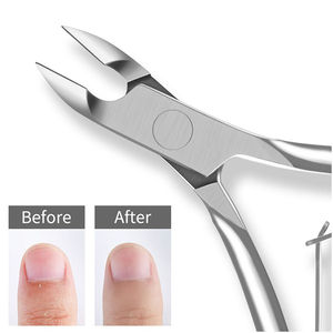 Coupe-ongles professionnel léger en acier inoxydable à mâchoires larges, design portable pour ongles épais des doigts et des orteils - Prix de gros - Product Image 4