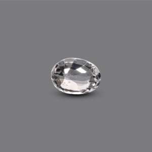 Handcrafted 4.65 Carat Square Cut White Zircon Loose Gemstone for Fine Jewelry - Product Image 2