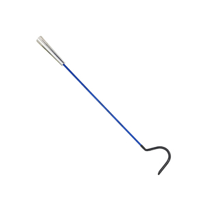 Crochets professionnels pour serpents en acier inoxydable/aluminium, couleur bleue, longs et ergonomiques, bâtons de manipulation pour reptiles - Product Image 5