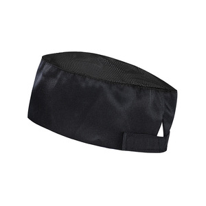 Professional Mesh Cook <b>Hat</b> Classic Design Lightweight Breathable Kitchen Headwear for <b>Chefs</b> Catering OEM Service - Product Image 3