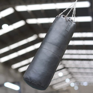 Premium Leather Heavy Punching <b>Bags</b> with Durable Outer Layer Secure Hanging Design for Reliable Daily <b>Training</b> - Product Image 2