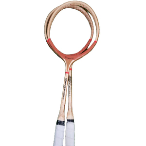 Raquettes de badminton professionnelles en gros à prix abordable avec manche en bois pour sports de plein air, équipement sportif de badminton avec balles en bois - Product Image 1