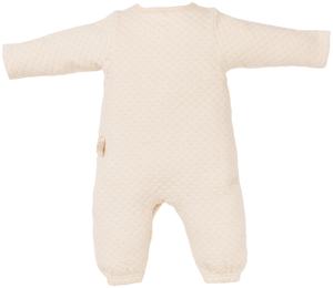 Mono de Bebé de Manga Corta de Algodón 100% Orgánico con Certificación OEKO Tex, Traje de Dormir Acolchado de Verano Unisex para Niñas y Niños - Product Image 4