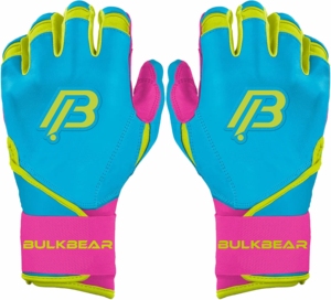 High Quality Leather Baseball Batting Gloves for Men Right-Handed Customizable Strong Grip Lightweight Design Comfortable Fit - Product Image 1