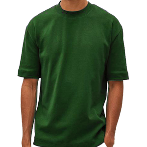 เสื้อคอเต่าของผู้ชายผ้าฝ้าย100% เสื้อยืดผ้านิ่มปักโลโก้ฤดูร้อน - Product Image 6