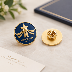Pins Personalizados con Logotipo Metálico, Insignias para Programas de Embajadores de Marca Corporativa, Venta al Por Mayor, Fabricante OEM - Product Image 3