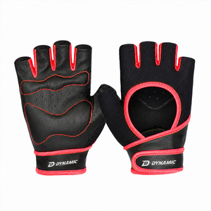 New Durable Powerlifting Gloves Half Finger Genuine Leather Gym Workout Strong Grip Wrist Support Breathable Lightweight Hook - Product Image 1