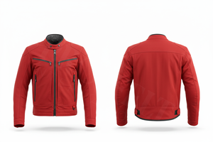 Heavy Duty Whole Sale Safety Textile Motorcycle Jacket with Zipper Pockets for Men Stylish Biker Outer Windproof Riding Jacket - Product Image 5