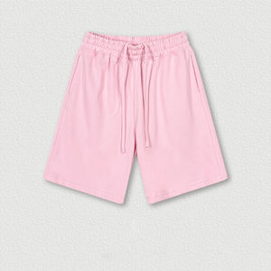 Customized 100% <b>Polyester</b> Breathable Solid Front Logo Men's High Quality Unisex Sports Summer <b>Shorts</b> - Product Image 2