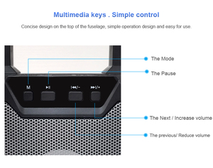 迷你便携式蓝牙户外扬声器中国制造新产品声音功率扬声器，带500毫安电池 - Product Image 5