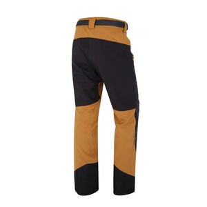 Pantalones de Trabajo de Alta Visibilidad Reflectantes e Impermeables 100% Algodón Unisex Naranja con Parte Inferior Negra, Logotipo Personalizado con Impresión por Transferencia Térmica OEM - Product Image 2