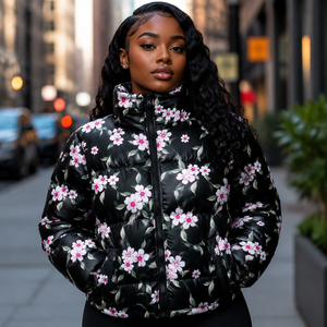 Cosh International Custom Winter Puffer <b>Jacket</b> High Quality Cold Weather Puffer <b>jacket</b> for Women OEM ODM - Product Image 2