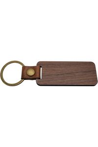 Llavero de Madera Verde Hecho a Mano, con Logotipo Personalizado, Regalo Corporativo Ecológico, Llavero de Madera con Nombre Grabado, al por Mayor - Product Image 3