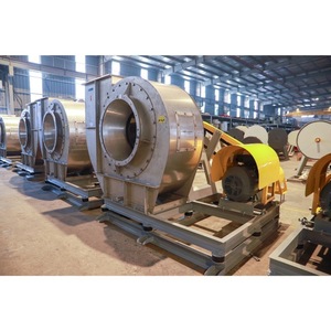 Ventilateur centrifuge en acier inoxydable, durable, pour usage industriel, modèle CPL-8-10I, entraînement par courroie, norme d'exportation, fabriqué par PLG au Vietnam. - Product Image 1