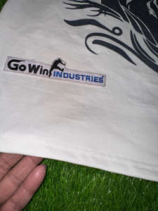 Fabricantes de ropa, camiseta de ganchillo con hombros caídos y estampado DTG personalizado, 100% algodón, peso pesado, ajuste de gran tamaño, diseño recortado sólido - Product Image 5