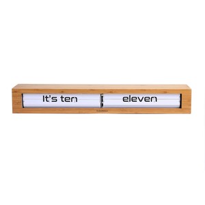 Wholesale Budget Pine Wood <b>LED</b> <b>Wall</b> <b>Clock</b> - Modern Design | Aqdus Saleem - Product Image 1