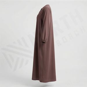 ราคาเสื้อผ้าสตรี อบายะห์ทรงแบทวิงทันสมัย ชุดอิสลาม ขายส่ง รับสั่งตัดตามไซส์ สวมใส่สบาย ผลิตตามแบบ OEM เสื้อผ้ามุสลิมสุภาพ - Product Image 3