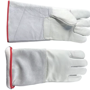 Guantes de Soldadura TIG de Cuero Vacuno de Primera Calidad, Resistentes al Calor y al Fuego, la Mejor Opción para Soldadores, Guantes de Seguridad al Mejor Precio - Product Image 2