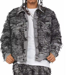 Chaqueta de Mezclilla para Hombre, Nueva Moda, con Interior Cálido, Ideal como Chaqueta de Invierno, MOQ Bajo - Product Image 1