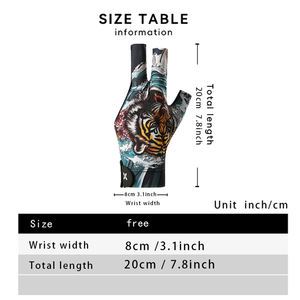 2026 Custom 3-Finger Durable Non-Slip Breathable <b>Snooker</b> Gloves Professional Table Players' Choice for <b>Snooker</b> & <b>Billiard</b> Balls - Product Image 6