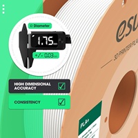 Filament d'imprimante 3D ESUN PLA+ Bonne résistance Haute dureté 1,75 mm 1 kg/bobine Filament PLA Pro Plus haute vitesse pour impression 3D