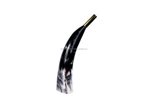 แตรเป่าสำหรับใช้กับเครื่องล้างจานไมโครเวฟได้ทำจากเขาทรัมเป็ตควายวัวสงครามผลิตตามสั่งสไตล์อเมริกัน - Product Image 3