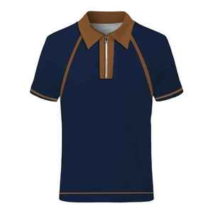 Men's <b>Classic</b> Polo Shirt Cotton Rich Material Comfortable Short Sleeve Smart Casual Lifestyle Clothing Direct Factory Supplier - Product Image 3