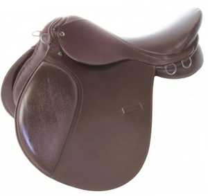 TI101OA073 Selle de saut d'obstacles polo personnalisée en cuir anglais, cuir véritable de qualité supérieure, arceau léger en acier inoxydable - Product Image 2