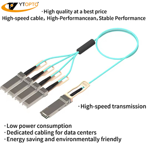 جهاز إرسال واستقبال ألياف بصرية نشط جديد من مصنع <span class=keywords><strong>PT</strong></span>، طراز QSFP OSFP DD 800G 2x100G، بطول 1م و3م و80م، معتمد CE/ROHS، موصل LC لشبكات FTTX - Product Image 4