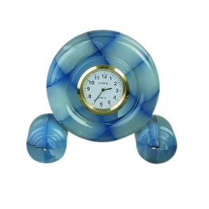 Premium Quality Onyx And <b>Marble</b> <b>Clock</b> In Low MOQ Artistic Onyx And <b>Marble</b> <b>Clock</b> In Reasonable Prices - Product Image 2
