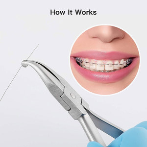 Professional Dental Orthodontic <b>Light</b> <b>Wire</b> Bending Plier Bird Beak Angle Loop Forming Dental Orthodontic Surgical Instruments Ce - Product Image 3