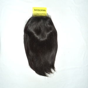 Natural Texture Cuticle-Aligned Indian Temple Remy <b>Human</b> Hair Extensions-Machine Double Weft Pre-Bonded Straight <b>Wig</b> Virgin Hair - Product Image 6