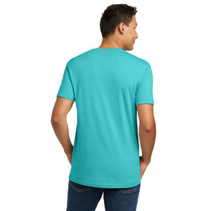 Bella+Canvas & Next <b>Level</b> Apparel for USA Clothing Brands Regular Fit 100% Cotton Jersey Casual Wear Tahiti Blue T-Shirt - Product Image 4