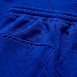 2026 Solid Blue Color Good Supplier New Arrival Trendy Product Comfortable Unique Design Make Your Own Men Sweat <b>Shorts</b> - Product Image 5