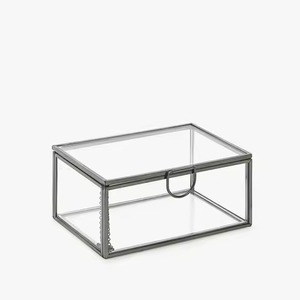 Organisateur de rangement décoratif en métal pour boîte à bijoux, bagues, colliers, boucles d'oreilles - Product Image 5